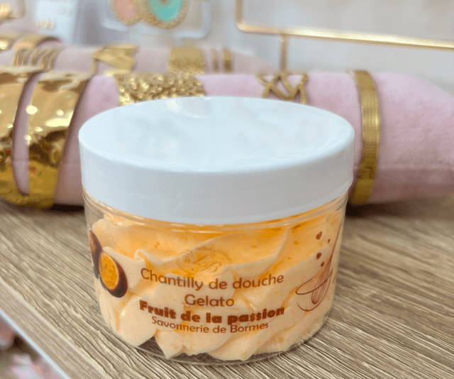 Chantilly de douche fruits de la passion 